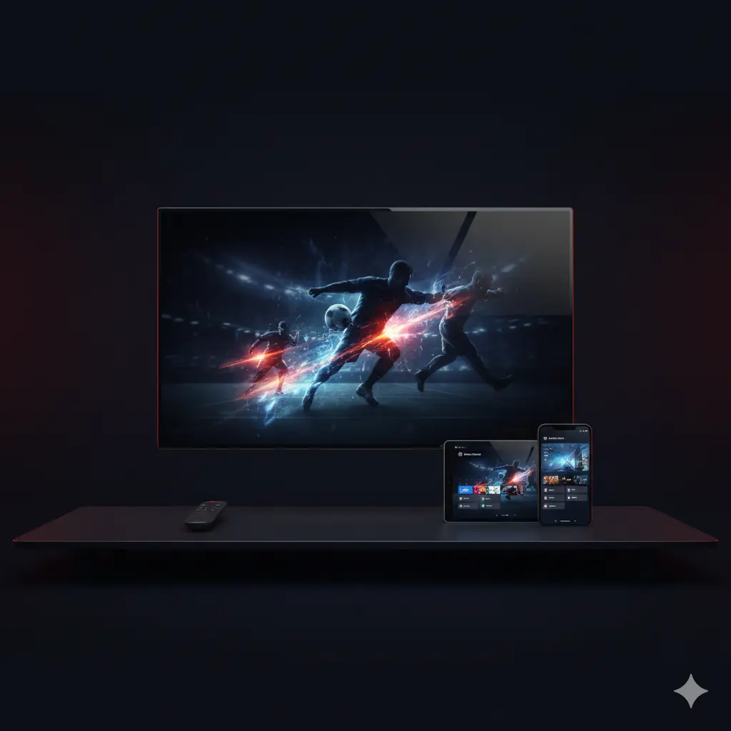 IPTV plans and pricing for Smart TV, Firestick, Android, iOS, Windows and Mac with HD and 4K streaming