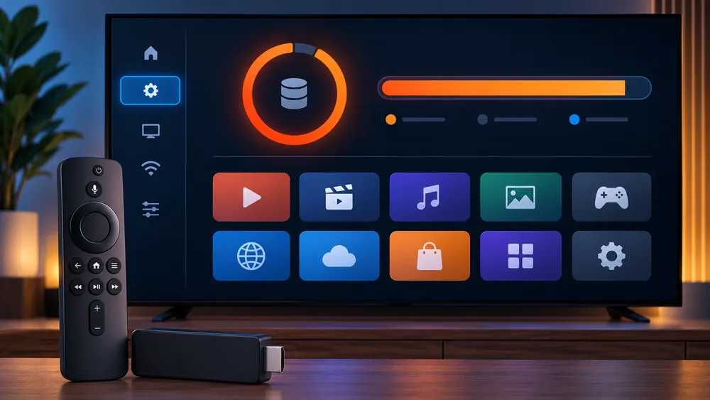 iptv check firestick storage